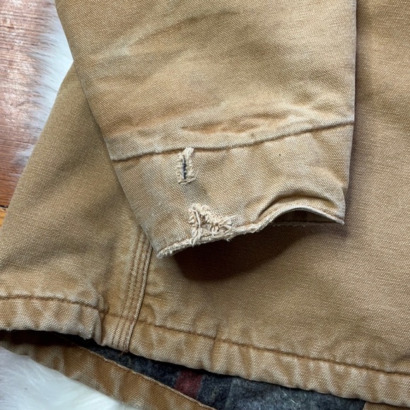 Vintage Carhartt Lined Jacket Sz 42 - Picture 7 of 15